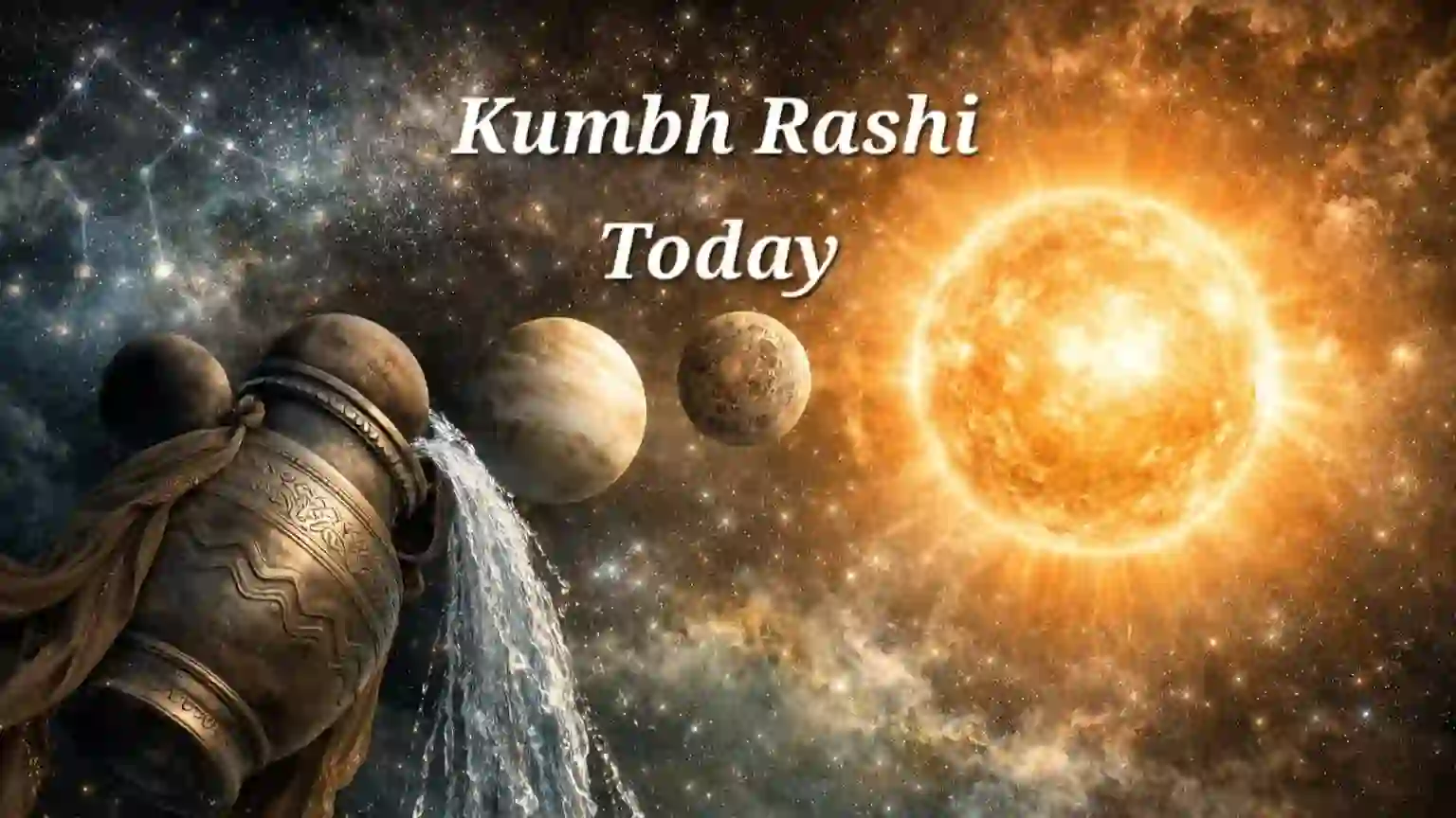 kumbh rashi today in hindi